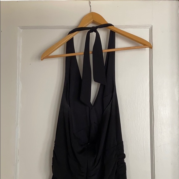 WHBM Black Halter Dress - Picture 4 of 6